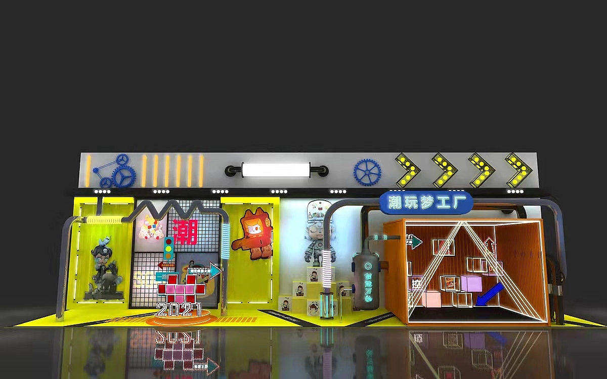 潮玩夢工廠 動(dòng)漫展設(shè)計(jì)如何助力動(dòng)漫開發(fā)新浪潮